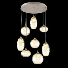 Hammerton CHB0048-08-BS-OA-C01-E2 - Misto Round 8pc Multi-Pendant