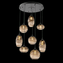 Hammerton CHB0048-08-MB-OB-C01-E2 - Misto Round 8pc Multi-Pendant