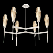 Hammerton CHB0049-37-BS-RB-001-L3 - Aalto Round Belvedere Chandelier-37-Metallic Beige Silver