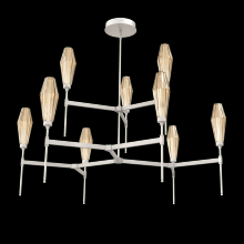 Hammerton CHB0049-54-BS-RB-001-L3 - Aalto Round Belvedere Chandelier-54-Metallic Beige Silver