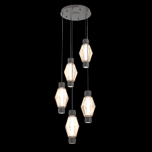 Hammerton CHB0049-D5-GP-RA-C01-L3 - Mandrel Round 5pc Multi-Pendant - Aalto