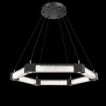 Hammerton CHB0060-35-MB-GC-CA1-L1 - Axis Hexagonal Ring Chandelier-35