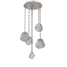 Hammerton CNB0039-05-BS-S-CH2-L1 - Gem Round 5pc Multi-Pendant with Chain
