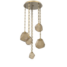 Hammerton CNB0039-05-GB-S-CH2-L1 - Gem Round Chain 5pc Multi-Pendant