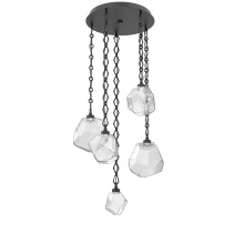 Hammerton CNB0039-05-MB-C-CH1-L1 - Gem Round 5pc Multi-Pendant with Chain