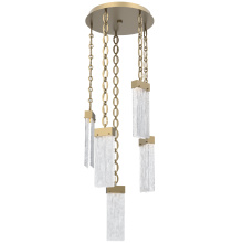 Hammerton CNB0042-05-GB-CG-CH2-L1 - Parallel Round Chain 5pc Multi-Pendant