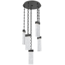 Hammerton CNB0042-05-MB-CG-CH1-L1 - Parallel Round 5pc Multi-Pendant with Chain