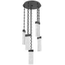 Hammerton CNB0042-05-MB-CG-CH2-L3 - Parallel Round 5pc Multi-Pendant with Chain