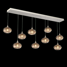 Hammerton PLB0036-09-BS-OB-C01-E2 - Coppa Linear 9pc Multi-Pendant