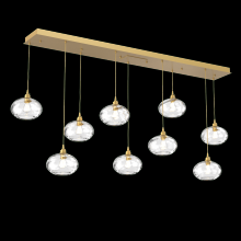 Hammerton PLB0036-09-GB-OC-C01-E2 - Coppa Linear 9pc Multi-Pendant