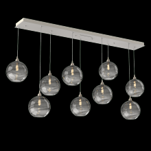 Hammerton PLB0047-09-BS-OS-C01-E2 - Terra Linear 9pc Multi-Pendant