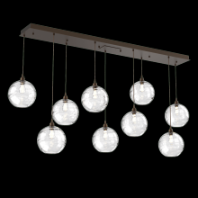 Hammerton PLB0047-09-FB-OC-C01-E2 - Terra Linear 9pc Multi-Pendant