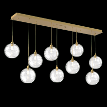 Hammerton PLB0047-09-GB-OC-C01-E2 - Terra Linear 9pc Multi-Pendant