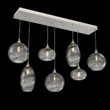 Hammerton PLB0048-07-BS-OS-C01-E2 - Misto Linear 7pc Multi-Pendant