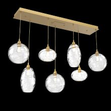 Hammerton PLB0048-07-GB-OC-C01-E2 - Misto Linear 7pc Multi-Pendant