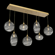 Hammerton PLB0048-07-GB-OS-C01-E2 - Misto Linear 7pc Multi-Pendant