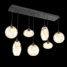 Hammerton PLB0048-07-MB-OA-C01-E2 - Misto Linear 7pc Multi-Pendant