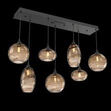 Hammerton PLB0048-07-MB-OB-C01-E2 - Misto Linear 7pc Multi-Pendant