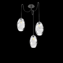 Hammerton SCB0035-03-MB-OC-C01-E2 - Ellisse Round 3pc Swag Multi-Pendant