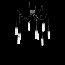 Hammerton SCB0042-09-GP-CR-C01-L3 - Parallel Round 9pc Swag Multi-Pendant