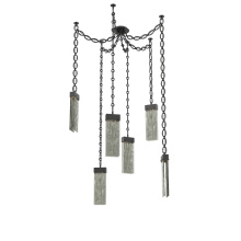 Hammerton SNB0042-06-MB-SG-CH2-L3 - Parallel Round Chain 6pc Swag Multi-Pendant