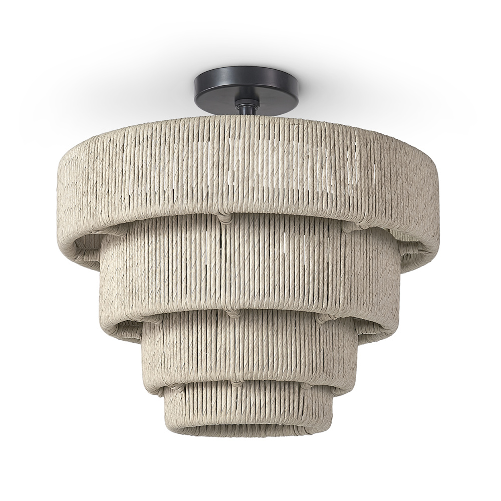 EVERLY OUTDOOR SEMI FLUSH MOUNT