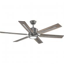  P2586-8130K - Glandon Collection 60" Six Blade Ceiling Fan