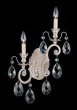 Schonbek 1870 3758-23 - Renaissance 2 Light 120V Wall Sconce in Etruscan Gold with Heritage Handcut Crystal