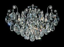 Schonbek 1870 3785-23 - Renaissance 8 Light 120V Semi-Flush Mount in Etruscan Gold with Heritage Handcut Crystal