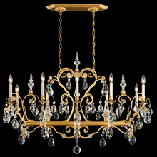 Schonbek 1870 3795N-48H - Renaissance 12 Light 120V Chandelier in Antique Silver with Heritage Handcut Crystal