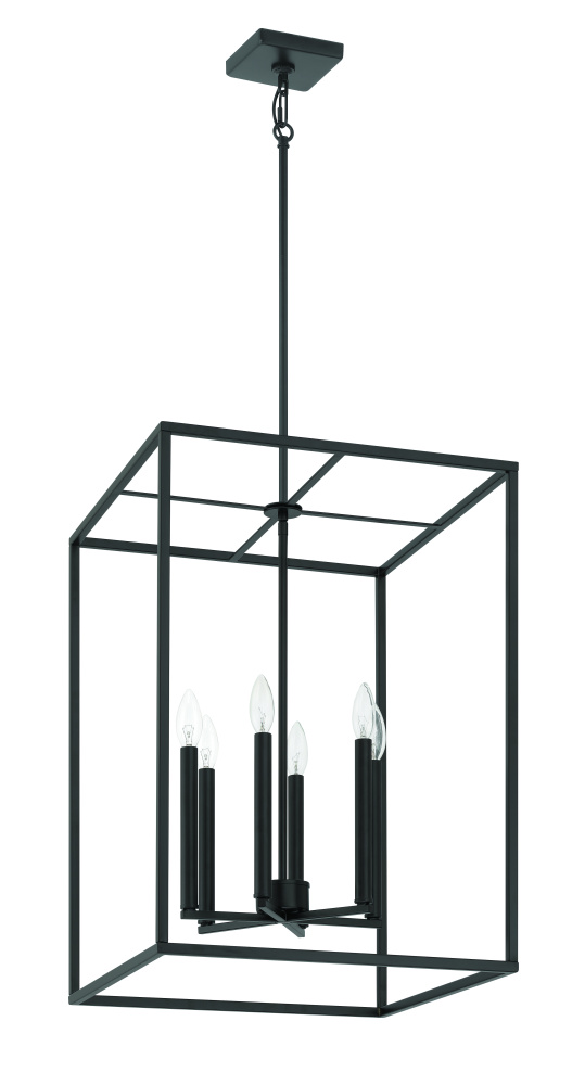 6 Light 25" Foyer