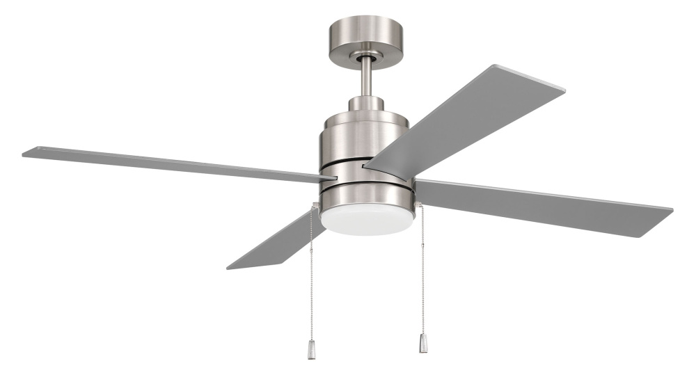 52" Ceiling Fan w/ 4 Blades & LED Light kit