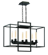 Craftmade 41526-ABZ - 6 Light Linear Chandelier