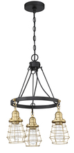 Craftmade 50623-FBSB - 3 Light Chandelier