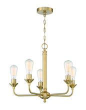 Craftmade 53025-SB - 5 Light Chandelier