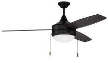 Craftmade PHA52FB3 - 52" Ceiling Fan w/ 3 Blades, LED Light Kit