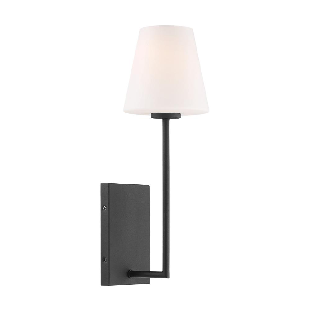 Lena 6'' Black Forged Sconce