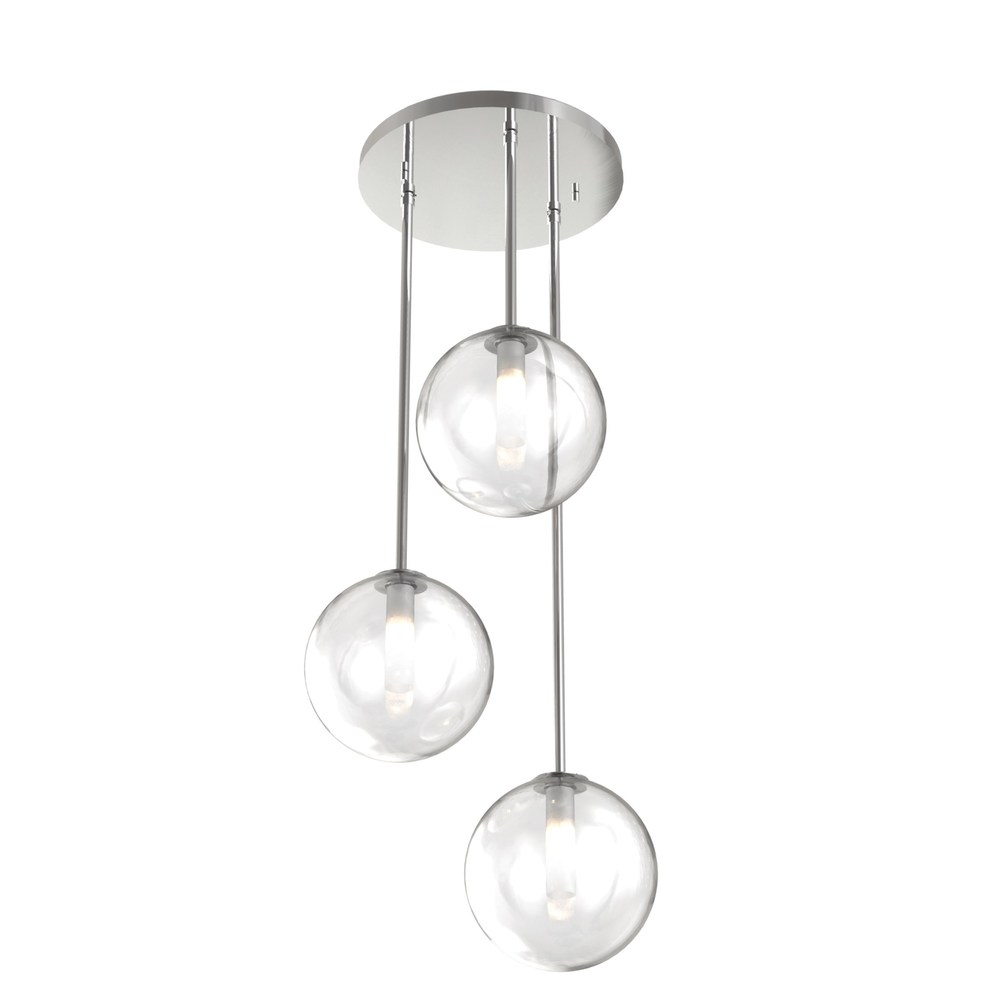 Courcelette 3 Light Cluster Pendant