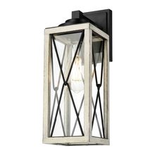 DVI DVP43372BK+BIW-CL - COUNTY FAIR OUTDOOR SCONCE