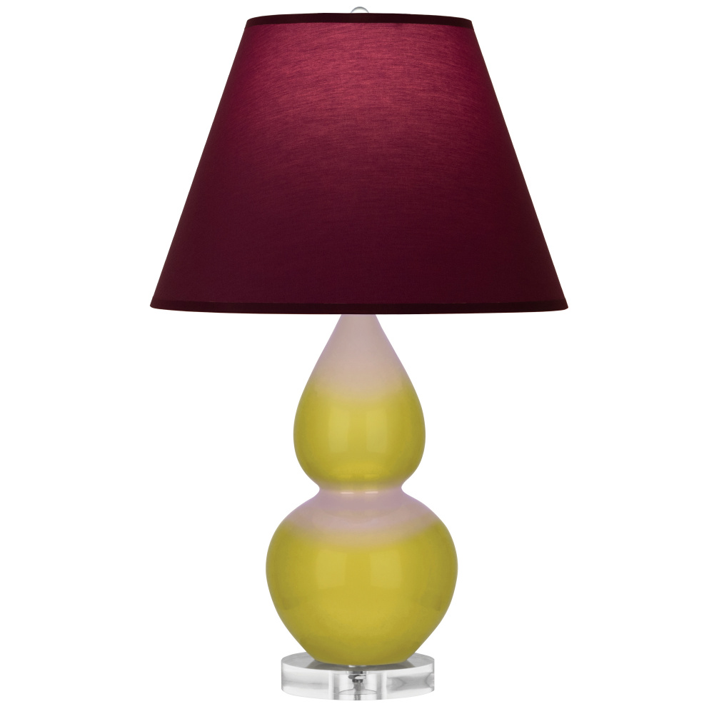 Citron Small Double Gourd Accent Lamp