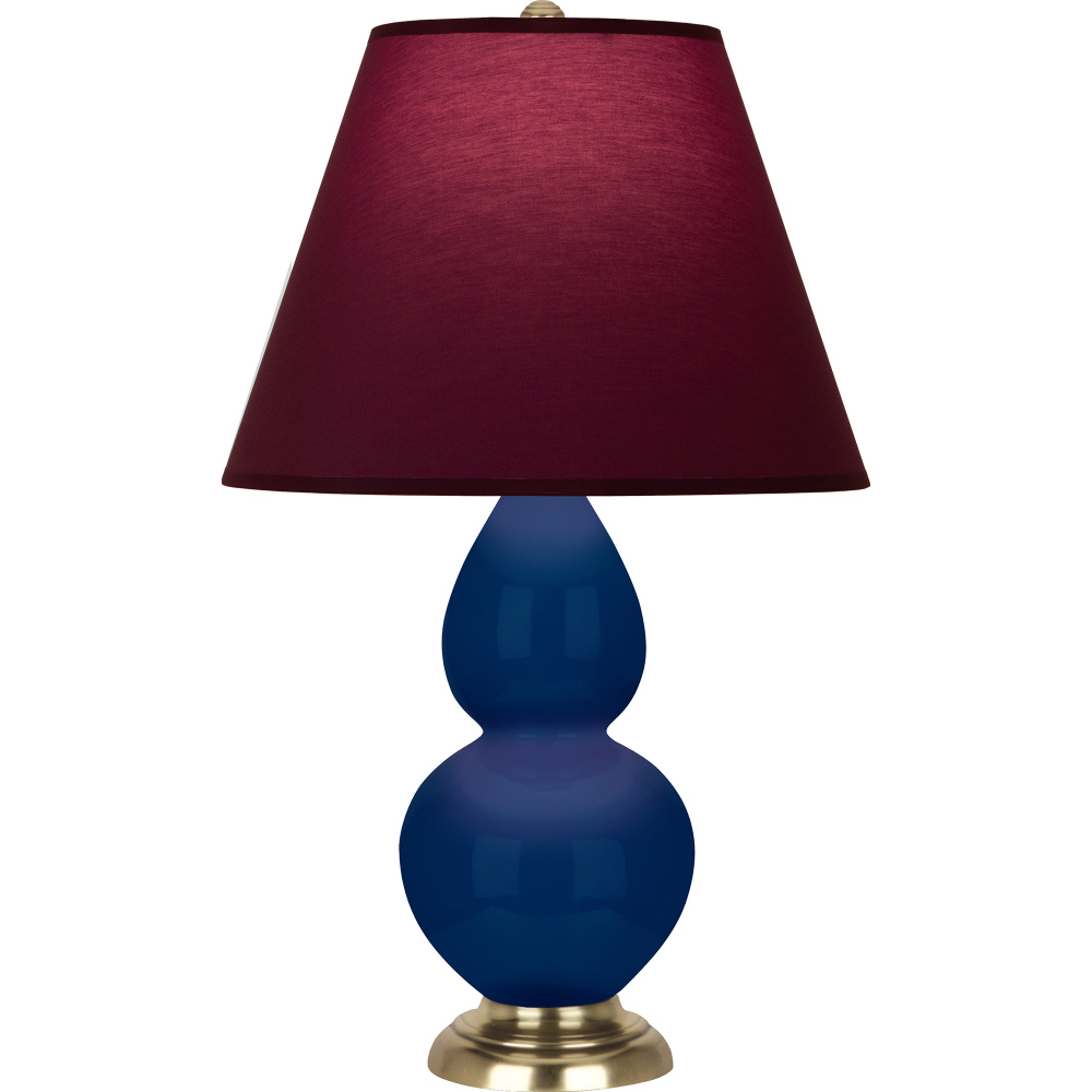 Cobalt Small Double Gourd Accent Lamp