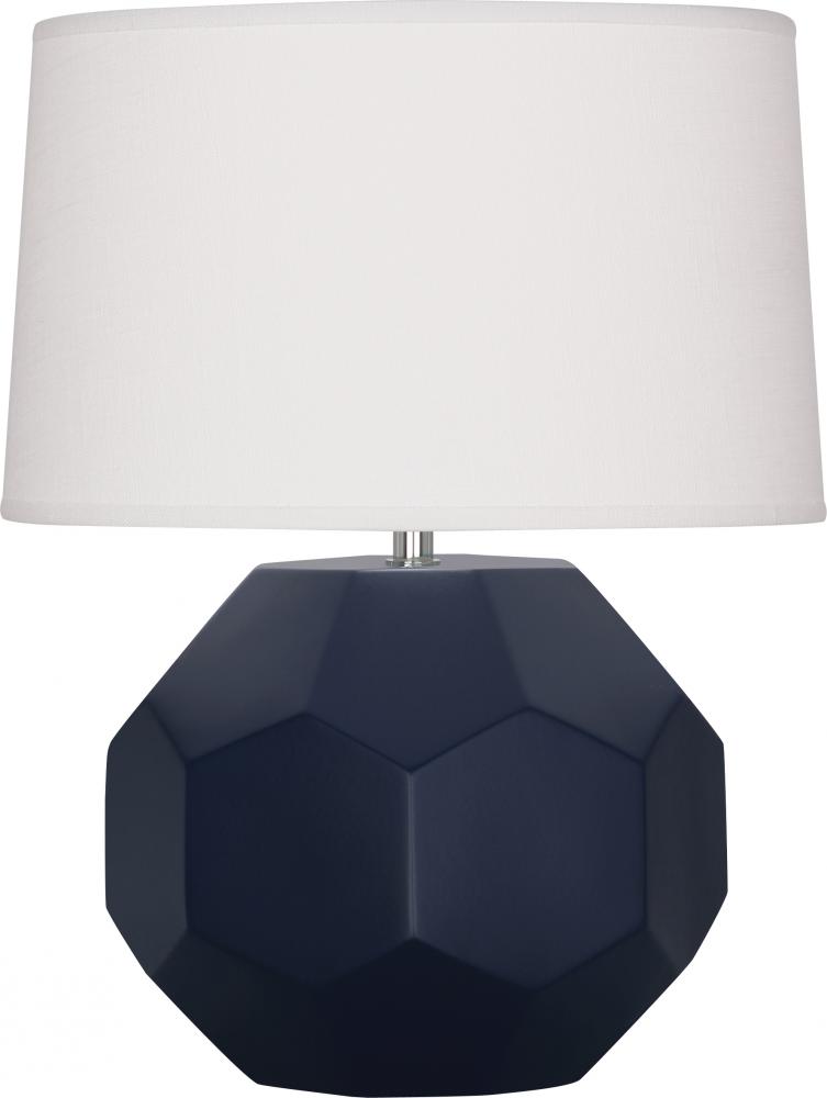 Matte Midnight Blue Franklin Accent Lamp