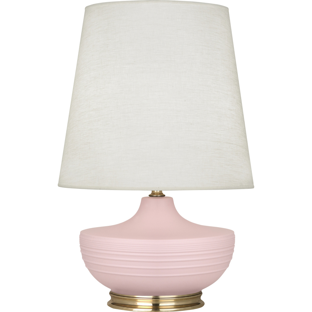 Matte Woodrose Michael Berman Nolan Table Lamp