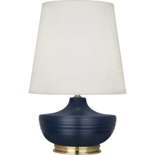 Robert Abbey MMB24 - Matte Midnight Blue Michael Berman Nolan Table Lamp