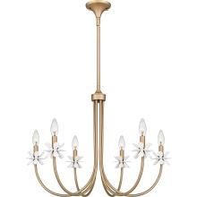 Quoizel REY5030BGD - Remy 6-Light Bronze Gold Chandelier