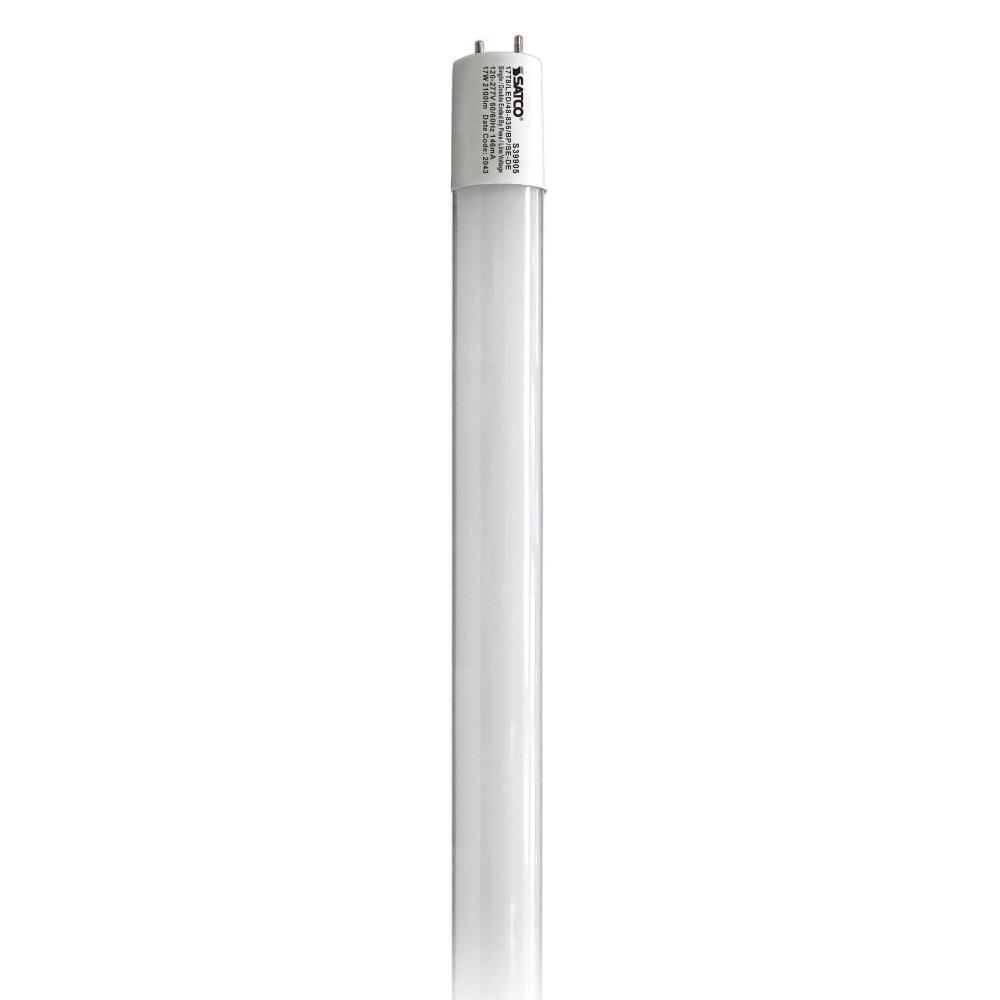 17 Watt T8 LED; 4Ft; 3500K; Medium Bi Pin base; 50000 Average rated hours; 2100 Lumens; Type B;