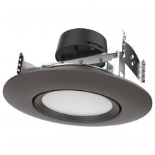 Satco Products Inc. S11859 - 10.5 Watt; LED Retrofit Downlight; Gimbaled; 120 Volt; CCT Selectable; Bronze Finish