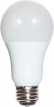 Satco Products Inc. S9318 - 3 Watt/9 Watt/12 Watt; A19 LED; 3-way; Frosted; 4000K; Medium base; 220 deg. Beam Angle; 120 Volt