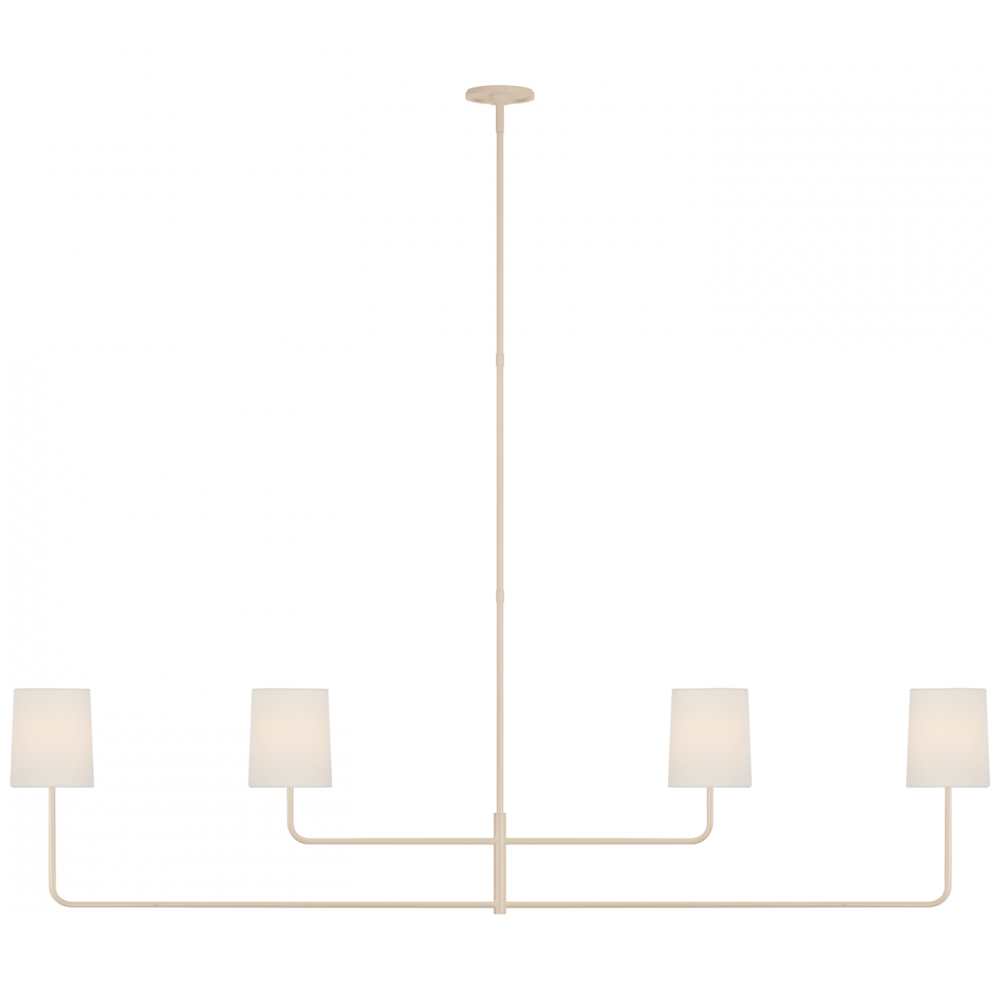 Go Lightly 70" Four Light Linear Chandelier