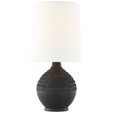 Visual Comfort & Co. Signature Collection ARN 3385VBK-L - Morava 17" Hand Carved Table Lamp